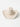 Nude wool felt cowboy hat with wide brim and cream floral ribbon hatband – bohemian western style