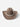 Dark reddish brown felt cowboy hat — western-inspired silhouette with delicate pearl band detail.