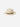 Beige hat with a brown leather band on a white background