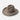 KhaanQuest Subtle Essentials Hat – Cold Brown — minimalist wool felt hat with curved brim and structured crown.