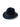KhaanQuest Urban Line Felted Wool Hat – Mix Navy wool felt hat with slim tan leather tie and turquoise bead accent.