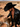 Person kneeling in desert terrain wearing Wildfire black cowboy hat, rugged Western vibe.