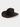 The Meridian Felt Cowboy Hat - Dark Reddish Brown