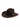 The Parthian Felt Cowboy Hat - Dark Reddish Brown