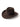 KhaanQuest Vintage Timeless Hat – Dark Reddish Brown made from premium wool felt with curved brim and detachable tonal band.