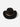 Cowboy brown wide brim felt cowboy hat top view – heritage hat, felt trilby, wool trilby, city hat